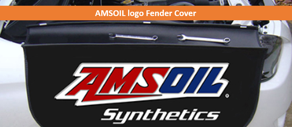 AMSOIL logo fender cover